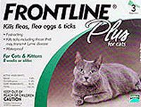 Frontline Plus Flea and Tick Killer - Cats 