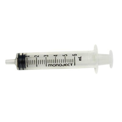 6cc Syringe Only - 50 count
