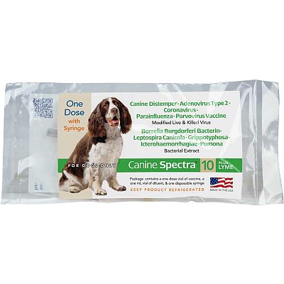 Canine Spectra 10 Plus Lyme Dog vaccine