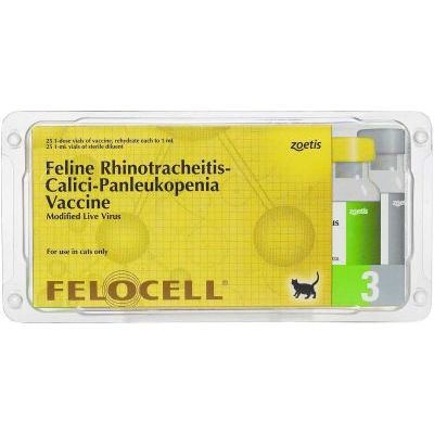 Felocell 3 - Zoetis -Cat Vaccine